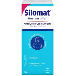 SILOMAT Hustenstiller Pentoxyverin 1,35 mg/ml Saft 100 ml