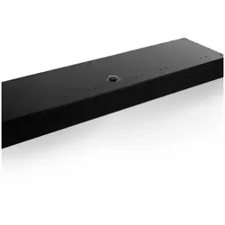 Novy Sockel Umluftbox mit Monoblock-Filter schwarz, (98x1100x290 mm) 7942400