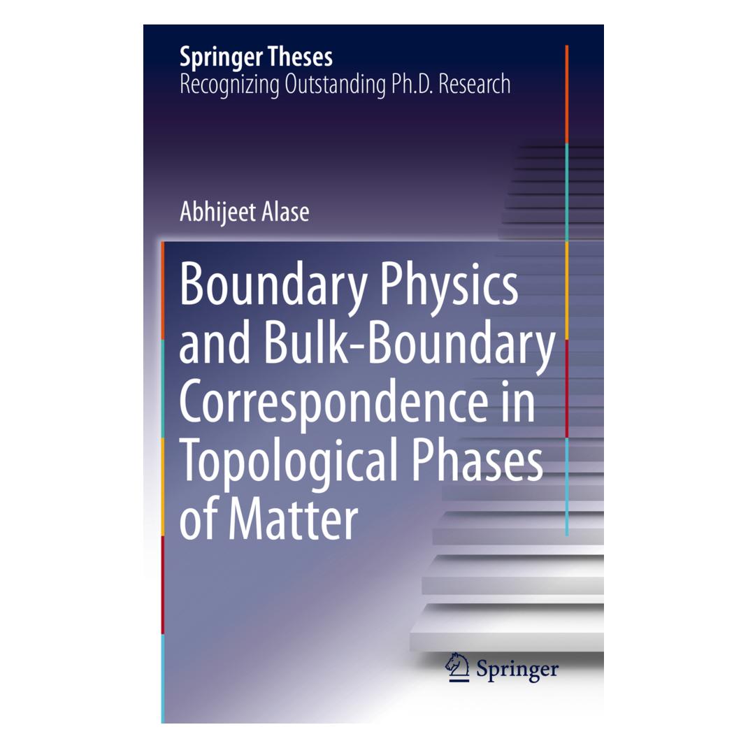 Springer Boundary Physics and Bulk-Boundary Correspondence in Topological Phases of Matter (Englisch, Softcover, Abhijeet Alase) (56168508)