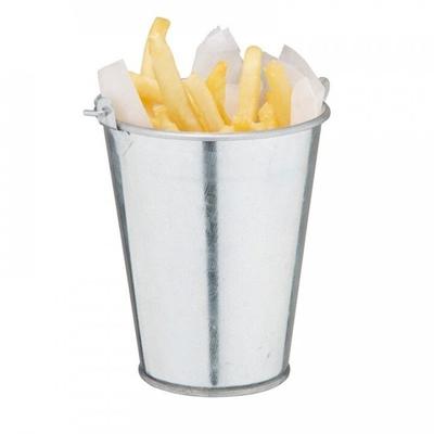 Olympia Pommes-Frites-Becher Edelstahl 8,5cm