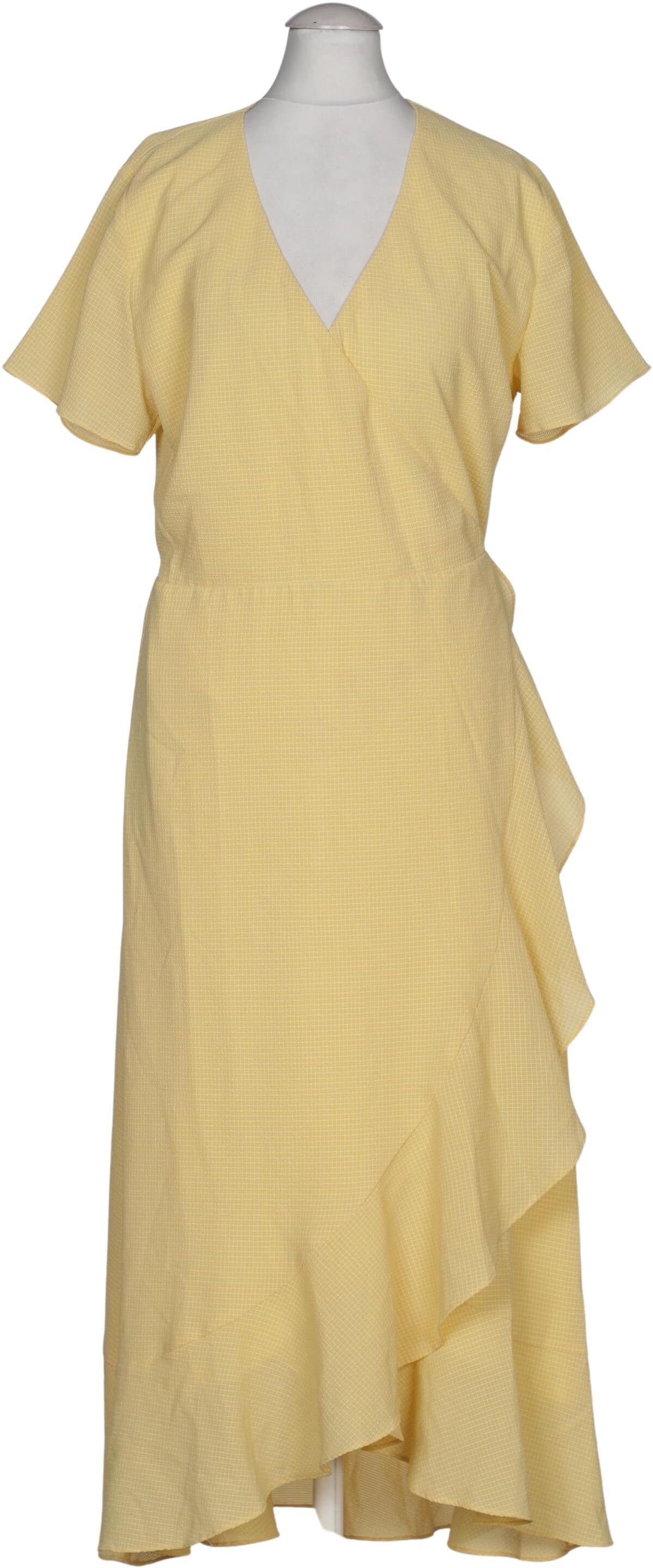 NEO Noir Damen Kleid, Gelb, Gr. EU 38, Synthetik - Second Hand