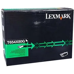 Lexmark, Toner, T654X80G (BK)