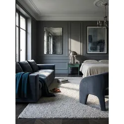 Teppich Kurzflor Hellgrau 160 x 230 cm - GLAVEN   Kadima Design