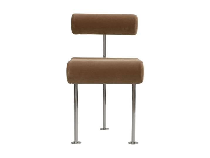 101 Copenhagen Hiro Dining Chair Stuhl Stainless steel-desert