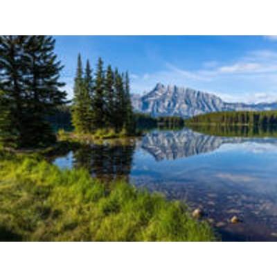 CALVENDO Puzzle Two Jack Lake 2000 Teile Lege-Größe 900 x 670 cm Foto-Puzzle Bild von Roland Brack