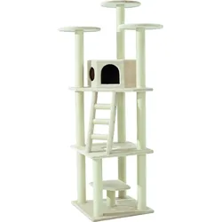 NOBBY Kratzbaum Classic "SULTAN" cream; 60 x 60 x 198 cm