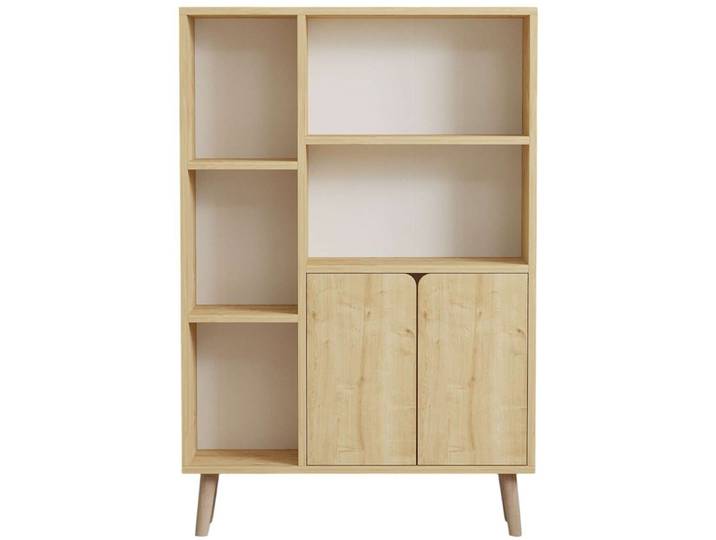 Bücherregal Hylde eiche Holzwerkstoff B 80 H 120 cm - Bücherregal