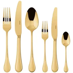 Rosenthal Besteck 36tlg.Vh. Royal Edelstahl/PVD Gold, Besteck, Gold