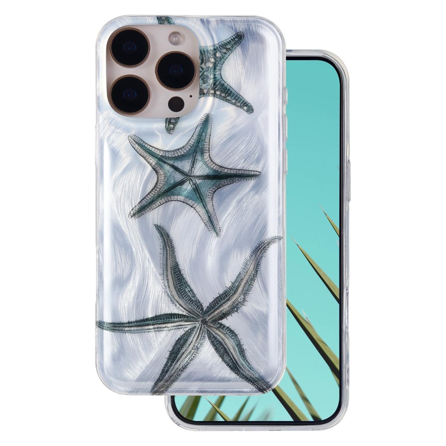 OEM Ultra Trendy Summer case for iPhone 16 Pro 6,3" starfish (Apple iPhone 16 Pro) (GSM277423)