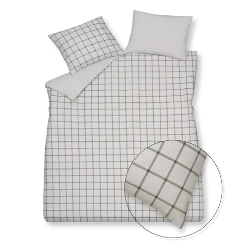 Vandyck Flanel Dundee kussensloop Thyme 60x70 cm