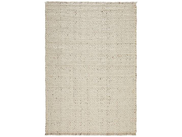 Linea Natura Handwebteppich Kärnten, Weiß, Beige, Struktur, rechteckig, 130x190 cm, leicht zusammenrollbar, Teppiche und Böden, Teppiche, Moderne Teppiche