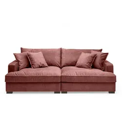 BOOOM Bigsofa Tribecca Stoff Coral 282 cm