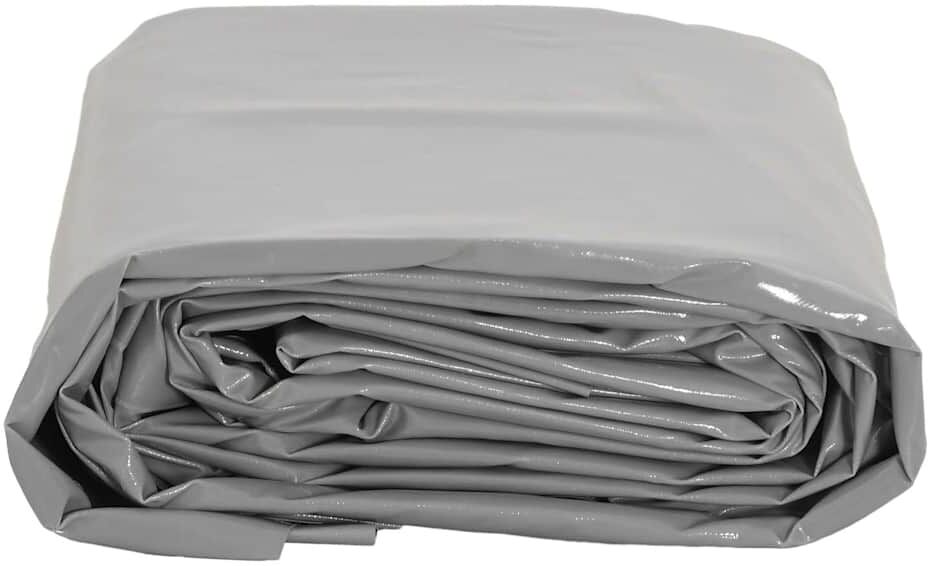vidaXL Bâche gris 4x5 m 650 g/m²