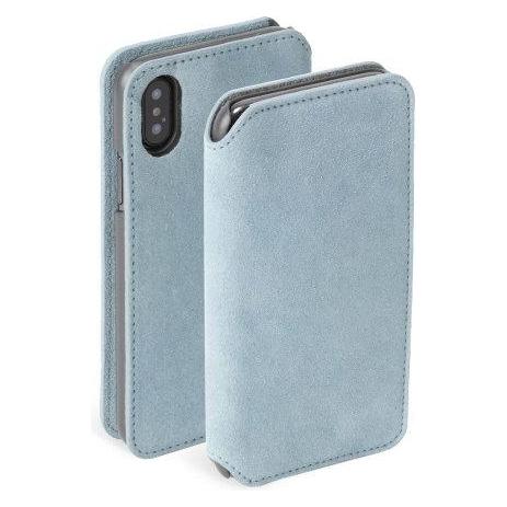 Krusell Broby 4 Card SlimWallet Apple iPhone XS blue (Apple iPhone X, Apple iPhone XS) (61433)