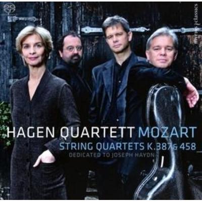 Streichquartette KV 387 & 458 - Hagen Quartett, CD