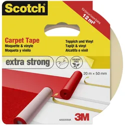 Scotch Teppichklebeband extra stark doppelseitiges Klebeband