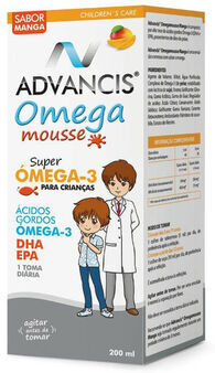 Advancis Omega Mousse para Crianças Manga 200 ml