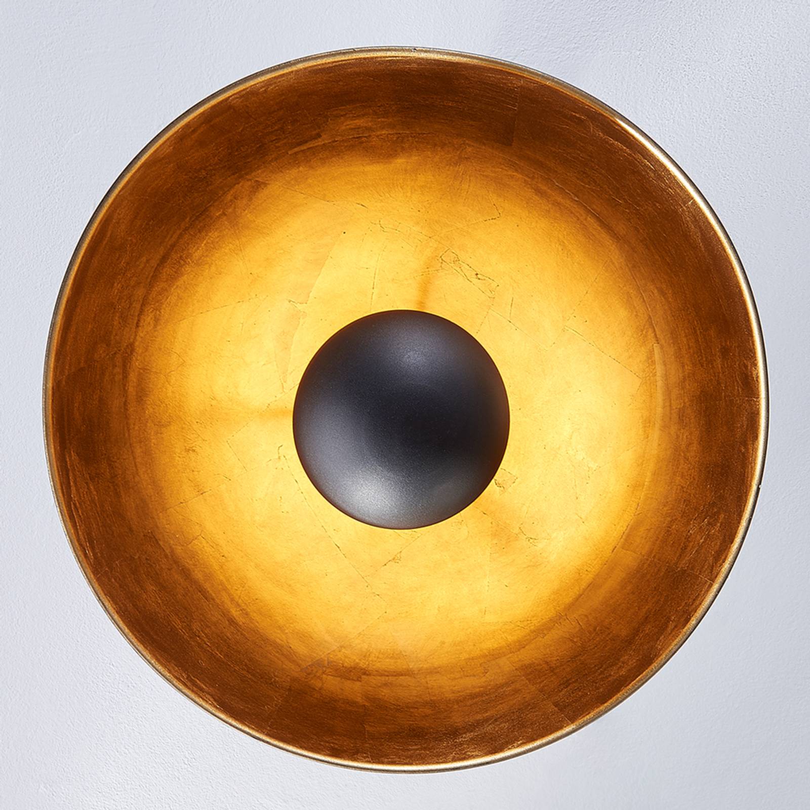 Loftslampe Lya Lindby, dæmpbar, Sort, Stue/spisestue, Metal, Moderne