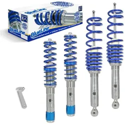 BlueLine Gewindefahrwerk passend für BMW E39 520i, 523i, 525i, 528i, 530i, 520D, 525D, TD, TDS und 530D, Baujahr 1995-2003, außer Touring-Modelle