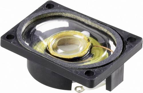 LSM-S30M/K 1.1 Zoll 2.8cm Kleinlautsprecher 1W 8Ω Oval, Transparente Membran