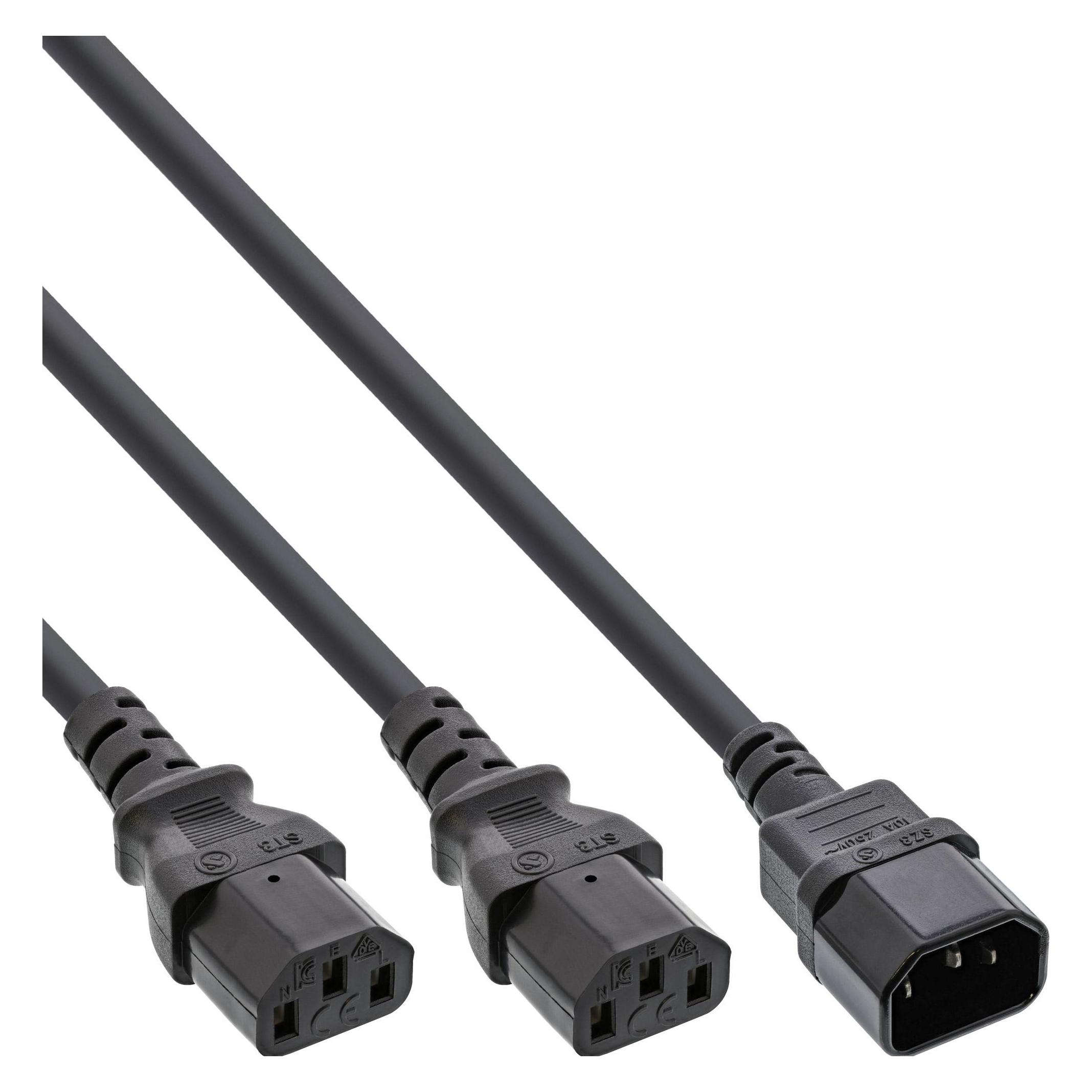 InLine Netz-Y-Kabel (3 m) (16657K)