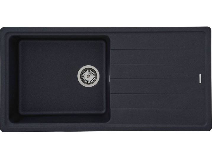RESPEKTA Einbauspüle COLUMBIA100X50G, eckig, 100/50 cm