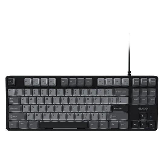 Fury Computer keyboard | Kanabo K2 | Gaming Keyboard | Wired | US | Black/Gray | USB Type-A | Linear (US, Kabelgebunden) (NFU-2386)
