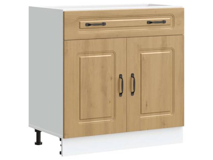 vidaXL Küchenunterschrank Kalmar Artisan-Eiche Holzwerkstoff