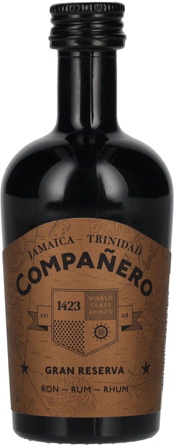 1423 World Class Spirits Compañero JAMAICA - TRINIDAD Gran Reserva Rum 40% Vol. 0,05l