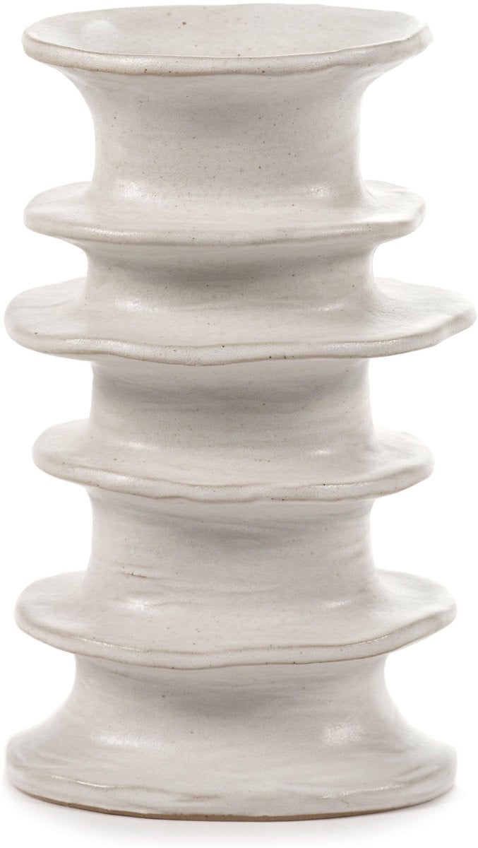 Serax Marie Michielssen Marie Vaas S Wit - Hoogte: 20,5 cm