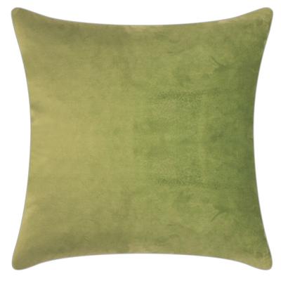 Dekokissen PAD "Elegance", grün (light grün, unifarben), B:40cm L:40cm, Polyester, Dekokissen_Sitzkissen_Kissenhüllen, Design als Basic, aus Samt, elegante Optik, in verschiedenen Größen