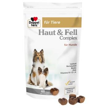 Doppelherz für Tier Haut & Fell Complex für Hunde 60 Stück