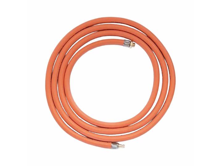 nomadiQ 39.2256.57BB Gasschlauch – Holzkohle/Briketts/Grill Anzünder – orange