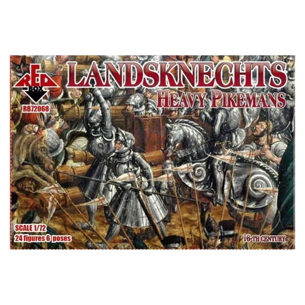 Red Box Landknechts (Heavy pikemen), 16th centur (RB72068)
