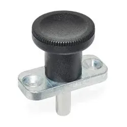 Rastbolzen, Zink-Druckguss, Raststift Edelstahl (608.5-6-6)