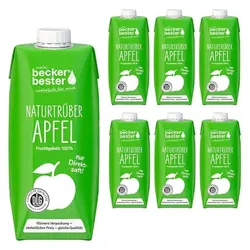 beckers bester Direktsaft naturtrüb »Apfel« 6 Stück je 0,75 L