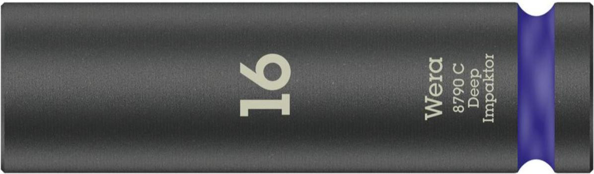 Wera 8790 C Impaktor Deep Allen sleutelbits, 16 mm, 1/2" (12,5 mm)