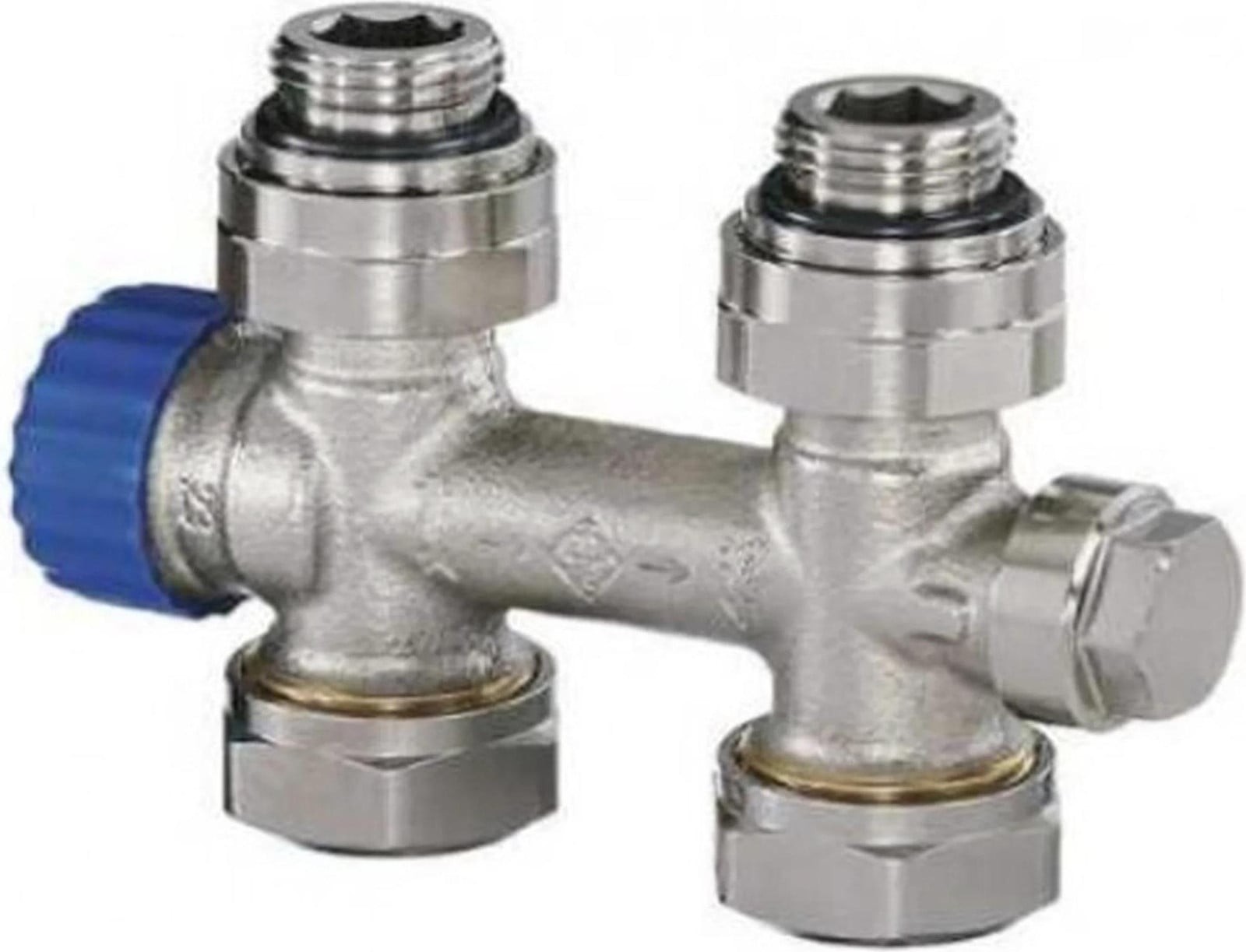IMI Heimeier thermostaatventiel voor badradiator, eenpijpsysteem, aansluiting DG1/2 inch, 1 stuk