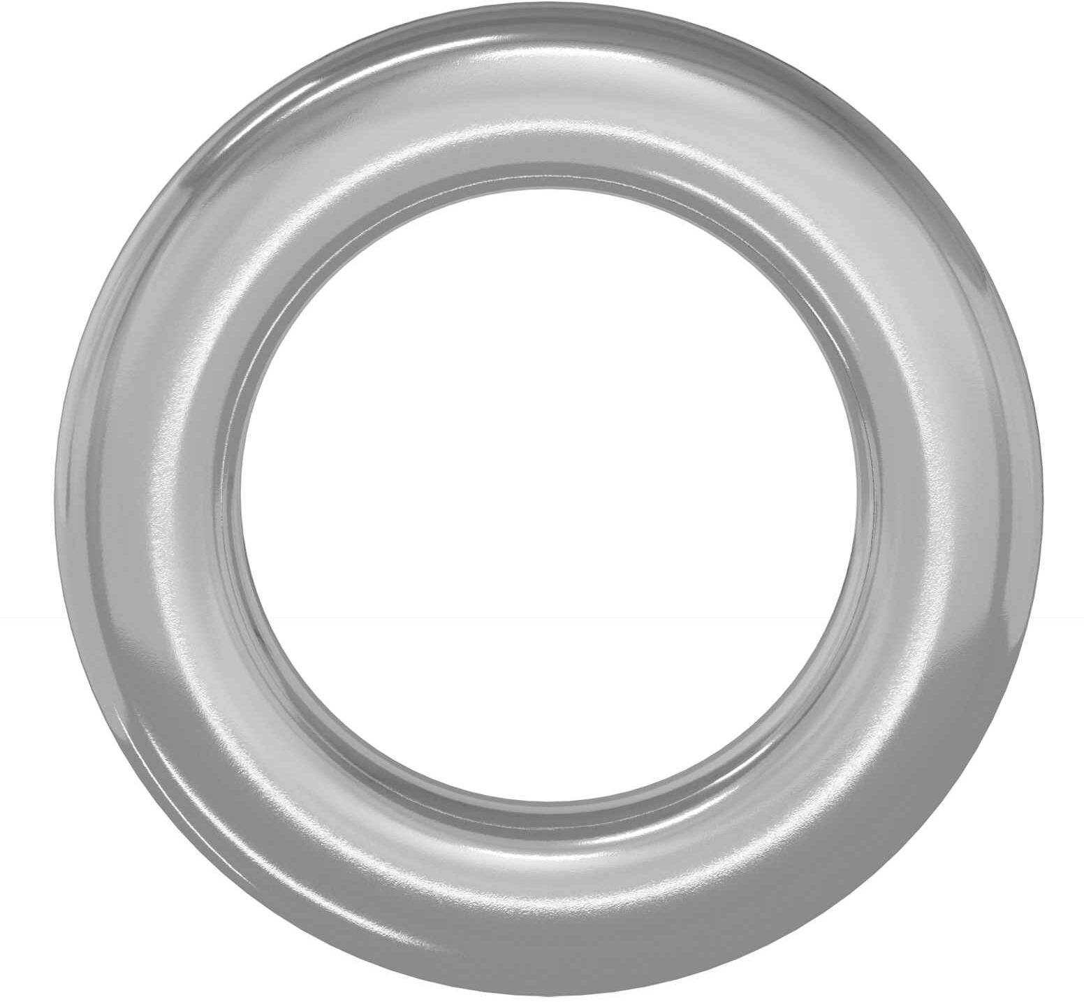 vidaXL Rondelles 52941 pc Argenté Fer
