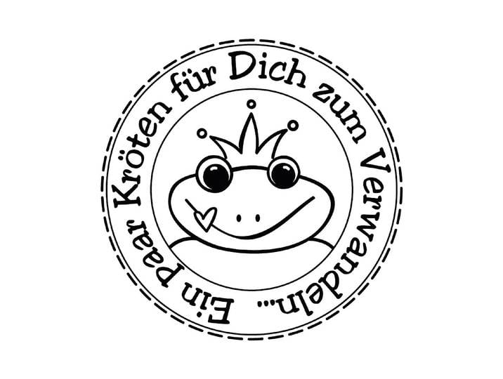 Rayher Holz-Stempel Kröten zum Verwandeln 3 cm