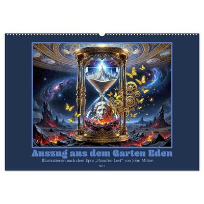 Auszug aus dem Garten Eden (Wandkalender 2027 DIN A2 quer), CALVENDO Monatskalender