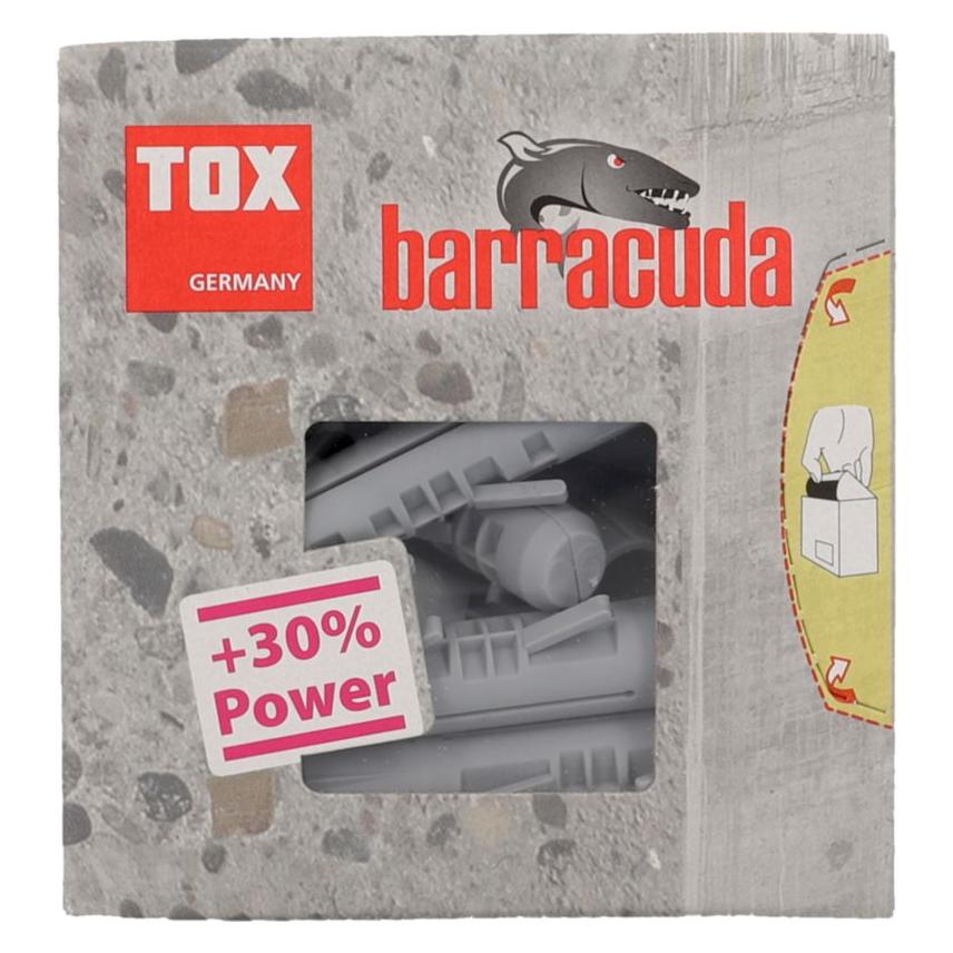 Tox Spreizdübel Barracuda 12x60 mm 25 Stück (25 Stk.) (013100101)