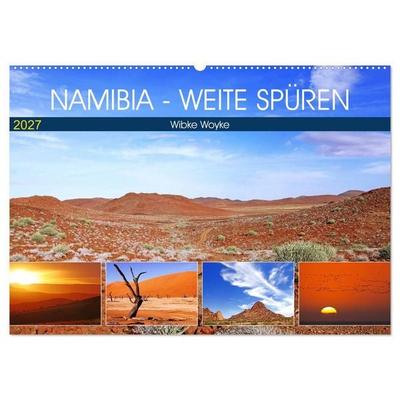 Namibia - Weite spüren (Wandkalender 2027 DIN A2 quer), CALVENDO Monatskalender