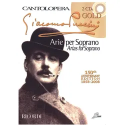 Arias for Soprano (+2 CD/'s) for soprano and piano, Fachbücher von Giacomo Puccini