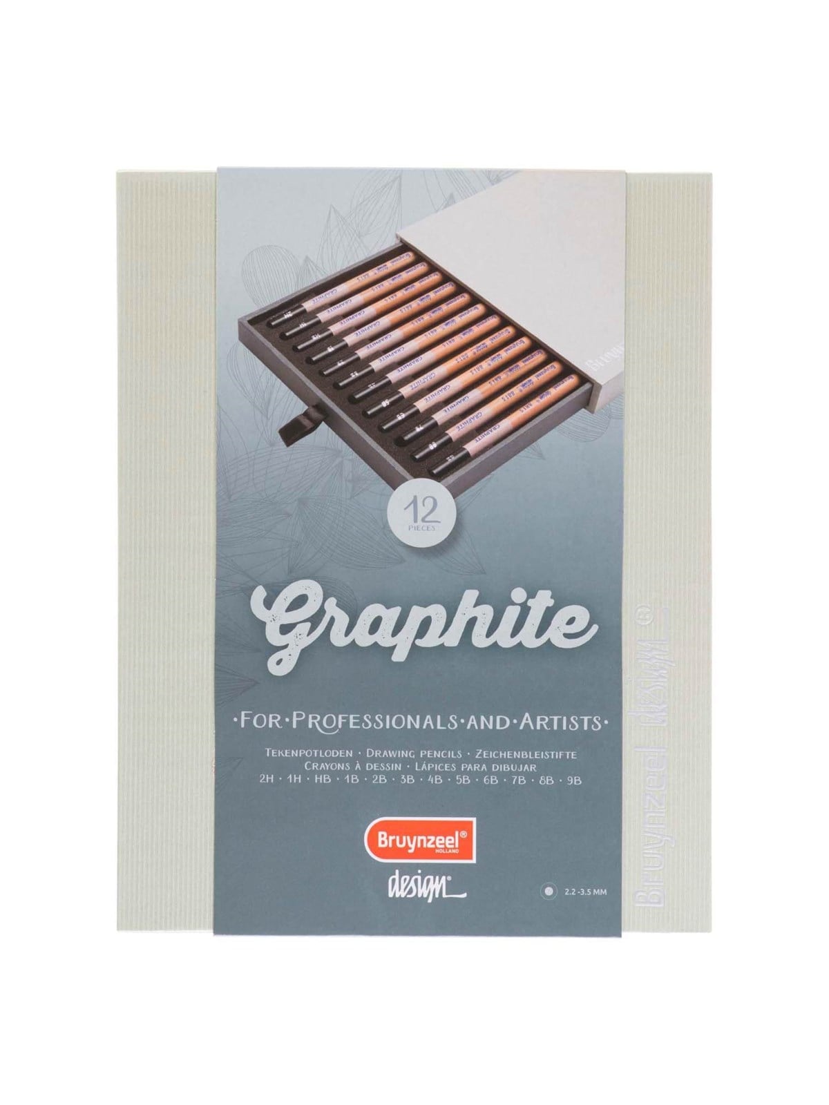 Bruynzeel Design Graphite Box 12 Pieces