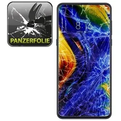 2x Panzerfolie für Xiaomi Mi Mix 3 ANTI-SCHOCK Displayschutzfolie MATT
