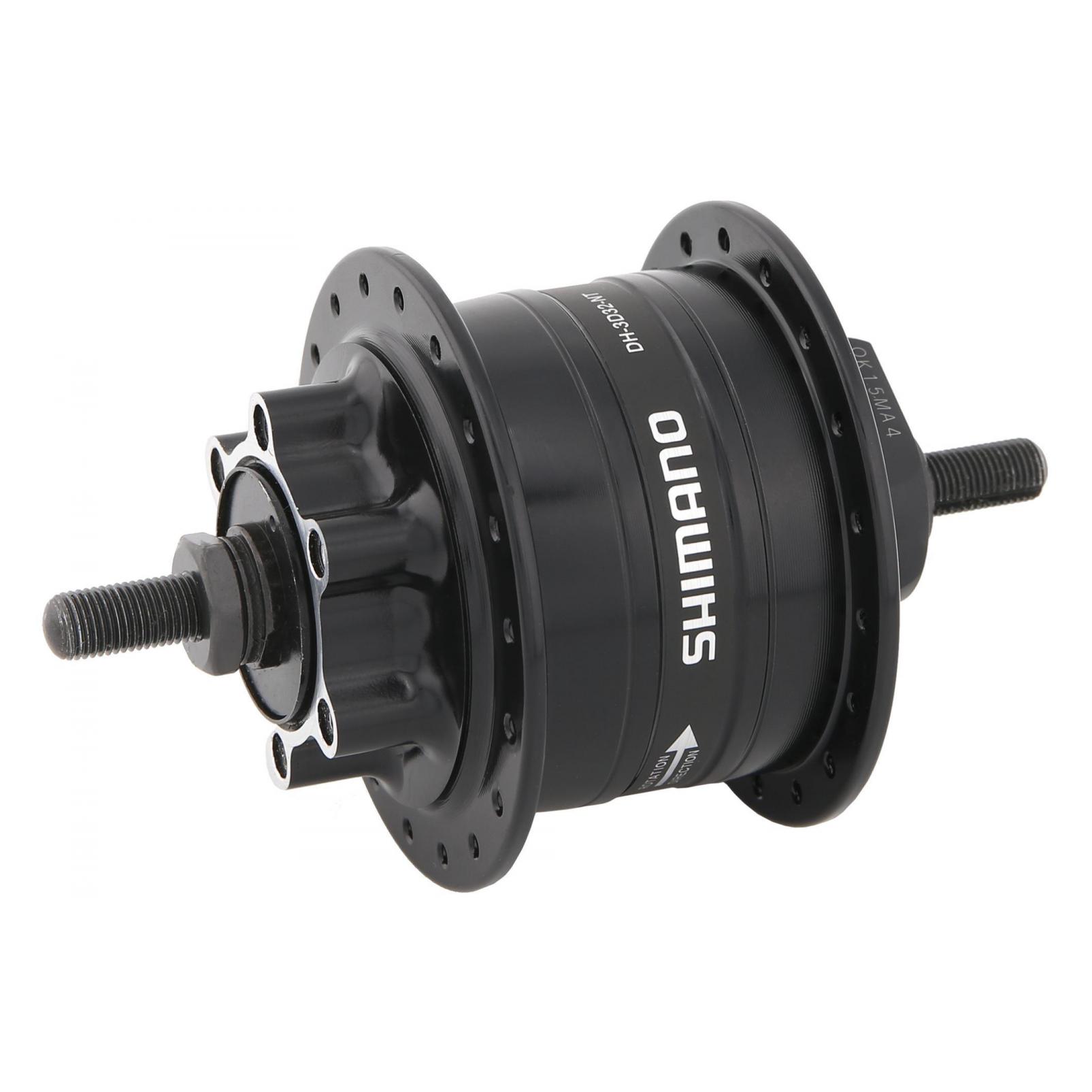 Shimano Nabendynamo (Scheibenbremse 6-Loch) (ADH3D32DL)