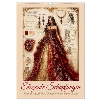 Elegante Schöpfungen (Wandkalender 2027 DIN A3 hoch), CALVENDO Monatskalender