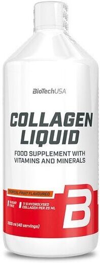 BiotechUSA Collagen Liquid 1000 ml Tropical fruit