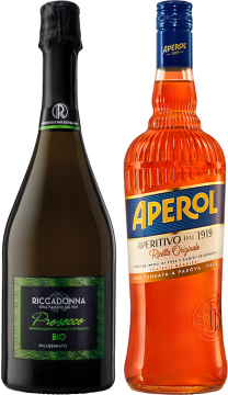 Cocktailpaket - Aperol Spritz - 2 Fl. - 1.45L